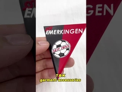 Etiqueta de tensión TPU personalizada con prendas de vestir TPU en relieve Etiqueta de transferencia de calor de buena calidad