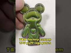 Logotipo personalizable de alta calidad para ropa Etiqueta de transferencia de TPU Logotipo de transferencia de calor Etiquetas de ropa