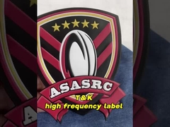 Parches de transferencia de calor TPU personalizados de fábrica 3D Parche de transferencia de calor TPU suave