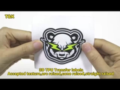 etiqueta de transferencia de calor tpu