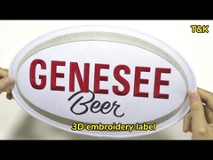 Patches de bordado de diseño personalizado de hierro blando 3D en múltiples estilos