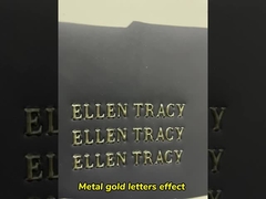 Hierro en etiquetas grabadas en relieve remiendo de la ropa de la transferencia de calor de la insignia de la ropa TPU