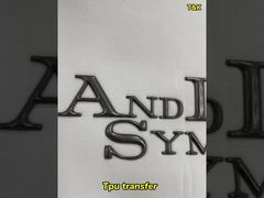 etiqueta de transferencia de calor tpu