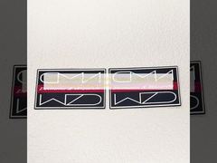 Etiquetas de ropa de serigrafía de silicona duradera