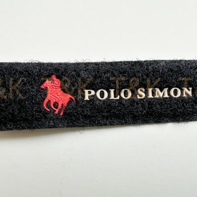 Custom Clothing Patches Featuring Vibrant Fade Proof Colors and Soft Magic Tape Loop Side Base for Durable