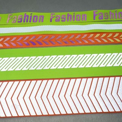 Printed Polyester Webbing Tape - Holographic Letter/Butterfly