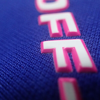 Custom Sports Apparel 3D Rubber logo Tpu Thermal Transfer Label