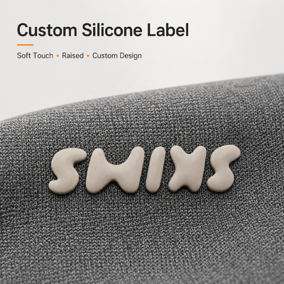 Customizable Silicone Heat Transfer Labels for Apparel Providing Long Lasting Branding Resistant to Multiple Washings