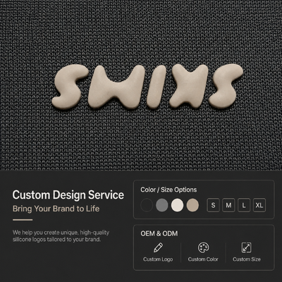Customizable Silicone Heat Transfer Labels for Apparel Providing Long Lasting Branding Resistant to Multiple Washings