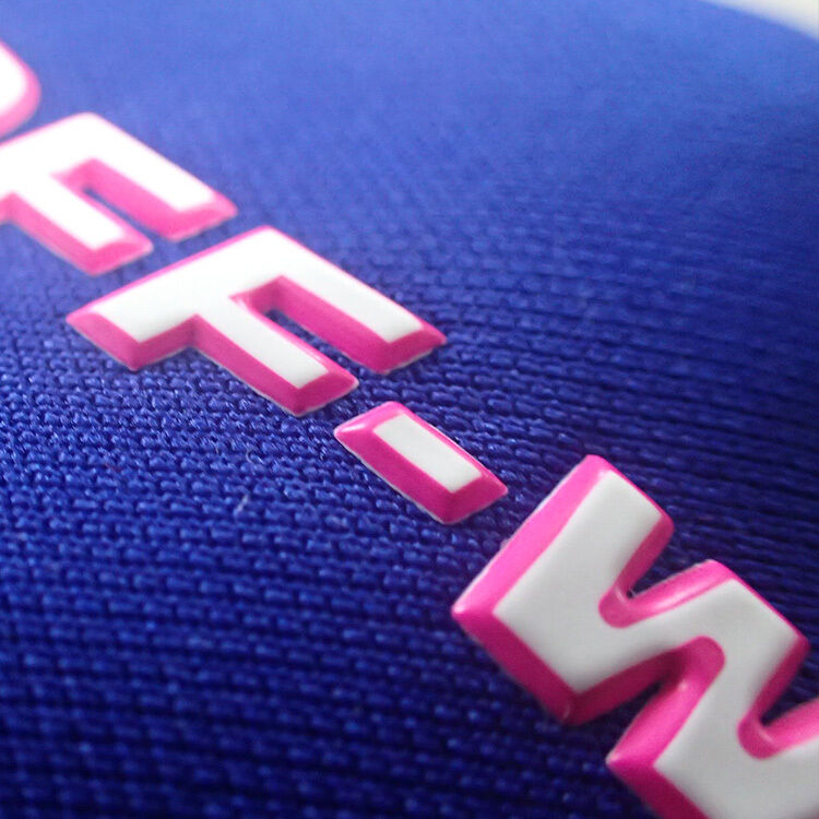 Custom Sports Apparel 3D Rubber logo Tpu Thermal Transfer Label