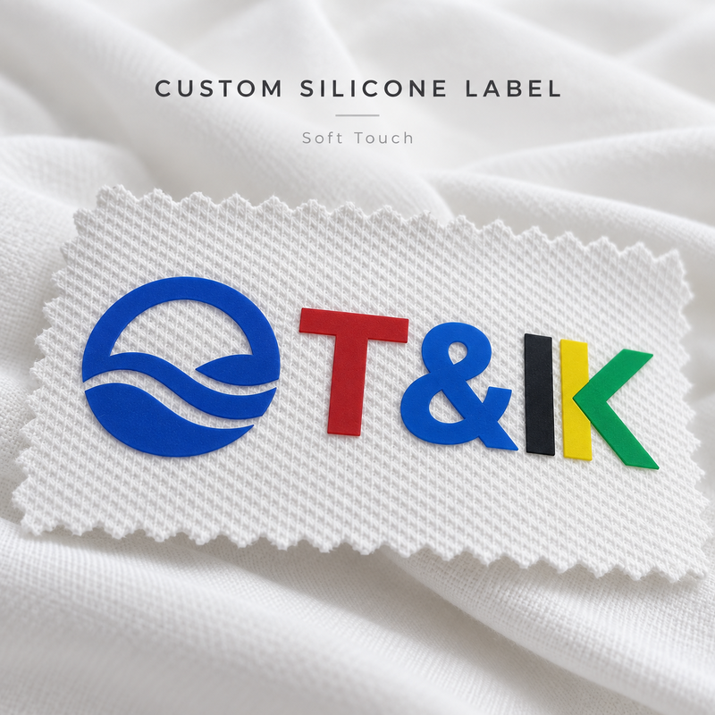 Customizable Eco-Friendly Washable Silicone Heat Transfer Labels for Textile Applications