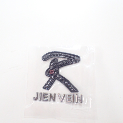 Cualquier forma TPU Logo Heat Transfer Label 3D de encargo para la ropa de deportes