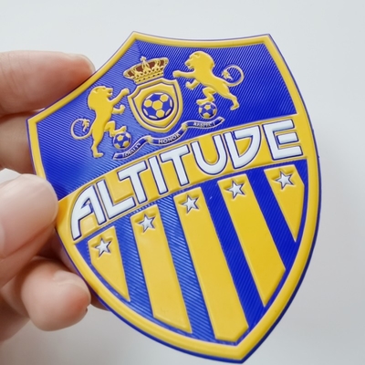 Frecuencia principal de la transferencia de calor TPU Logo Soccer Jersey Patch High