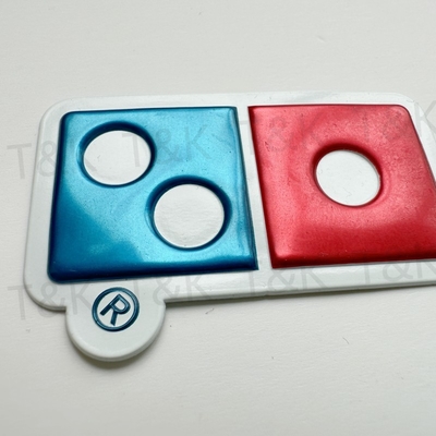 Logotipo personalizado Apoyo de ropa parches Emballado insignia de TPU