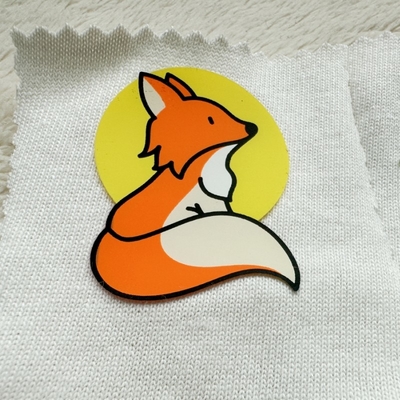 Etiquetas de transferencia de calor de silicona en 3D sostenibles para camisetas