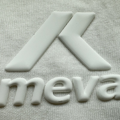 Etiquetas de silicona suave 3D sostenibles para el parche de transferencia de calor para ropa