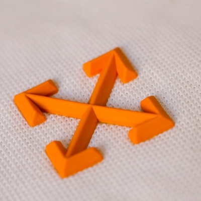 Diseño a medida de la fábrica Logotipo de transferencia de calor de silicona suave Transferencia de calor de silicona 3D Parche de silicona para ropa
