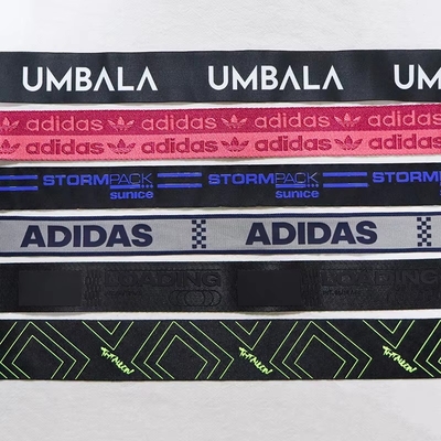 Banda elástica con impresión personalizada para prendas OEM ODM