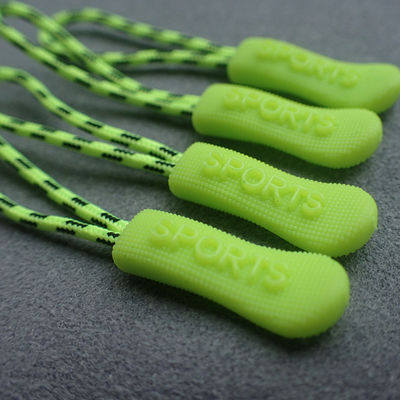 Tirador amistoso del resbalador de la cremallera de Eco Sportwear TPU