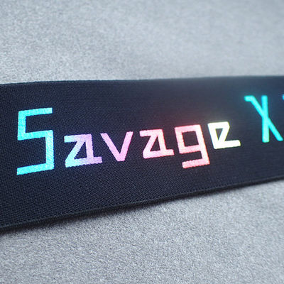 Banda elástica impresa los 5cm colorida de Logo Nylon