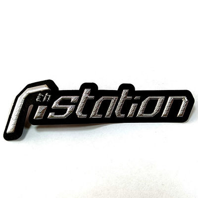 Ropa Logo Badge Applique Customized Design del remiendo de la prensa 3D Tpu del calor