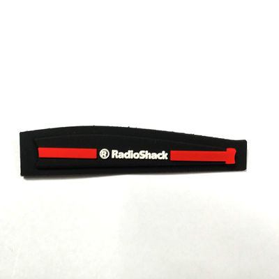 Insignia del silicón de la decoración 3D Logo Rubber Clothing Labels Plastic para la camiseta