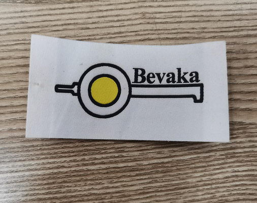 La ropa modificada para requisitos particulares de la camiseta tejida etiqueta algodón lavable para la ropa
